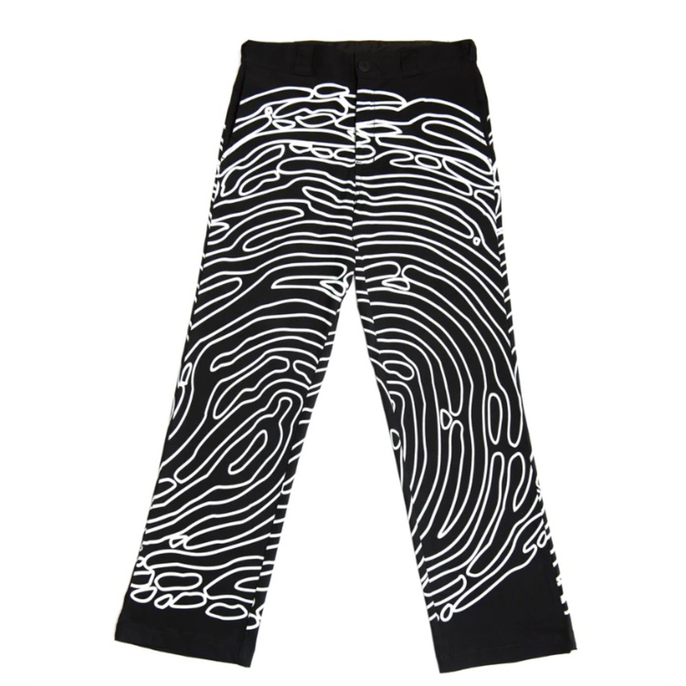 HOT LAVA- Unisex Thumbprint Workpant